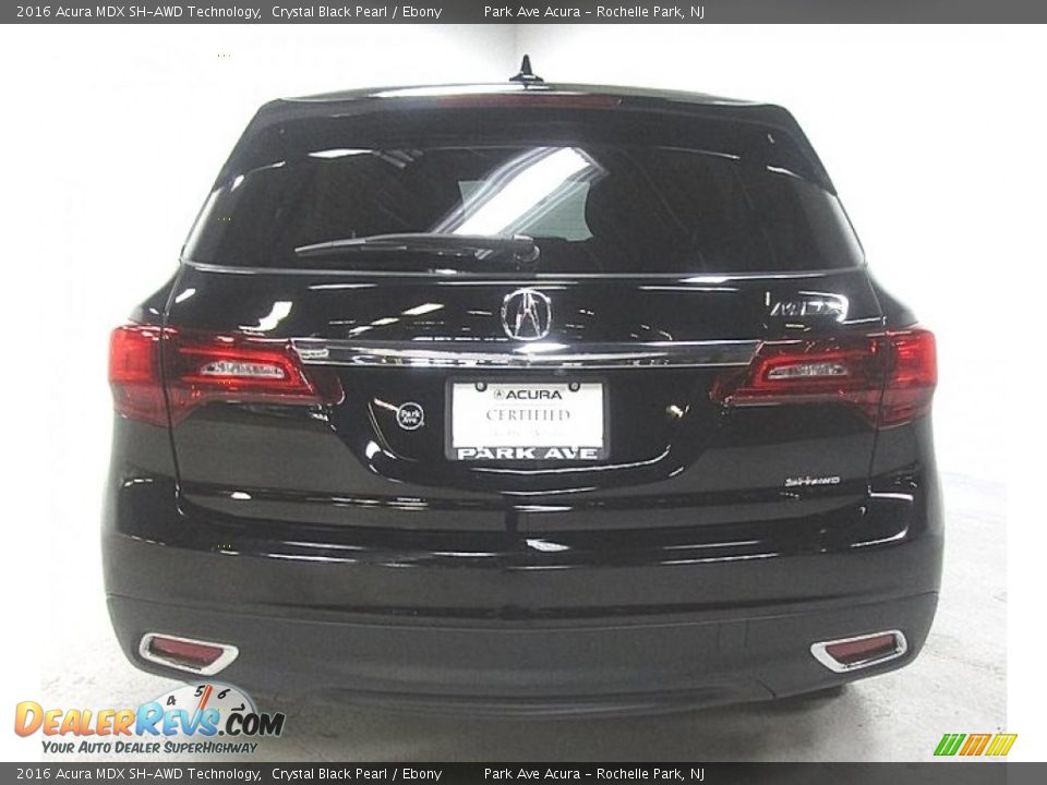 2016 Acura MDX SH-AWD Technology Crystal Black Pearl / Ebony Photo #4