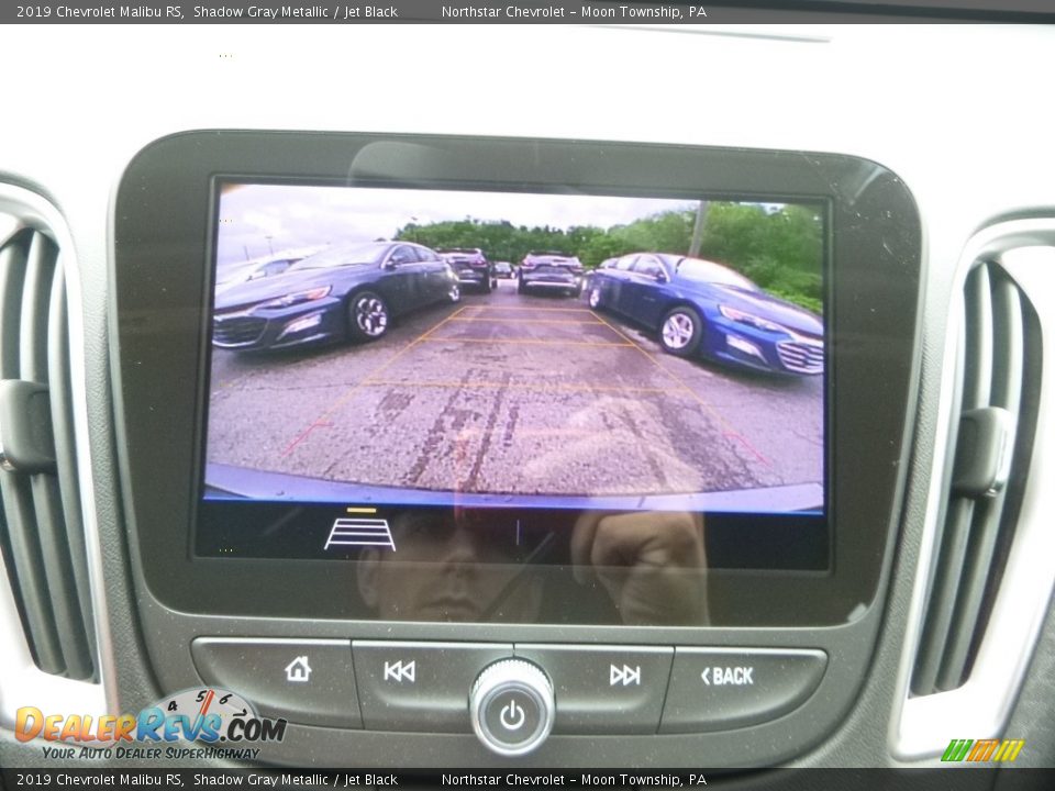 2019 Chevrolet Malibu RS Shadow Gray Metallic / Jet Black Photo #17