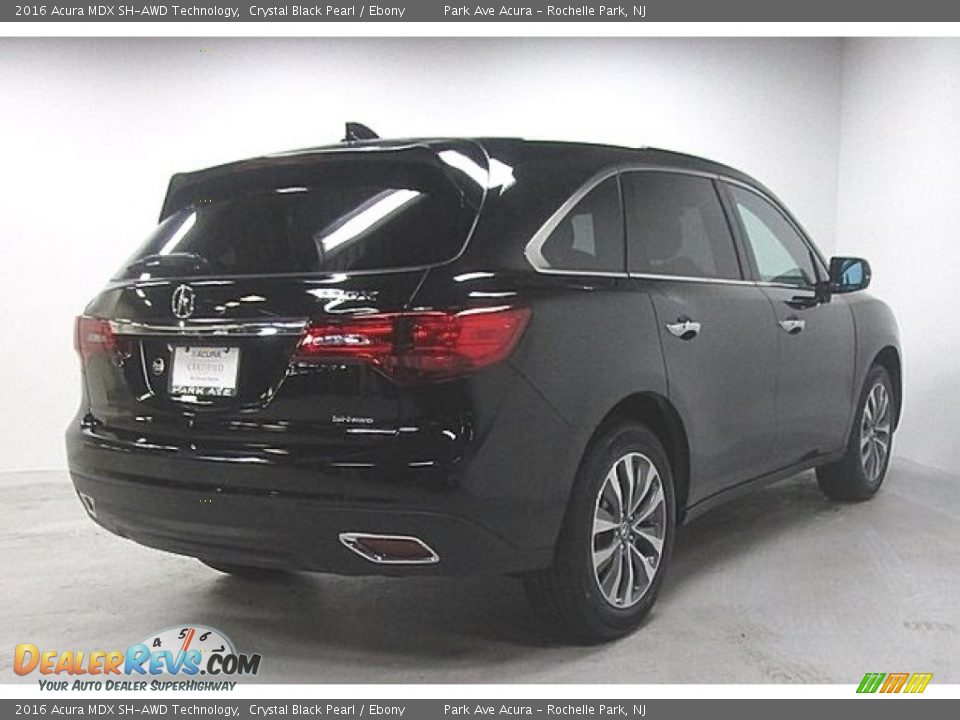 2016 Acura MDX SH-AWD Technology Crystal Black Pearl / Ebony Photo #5