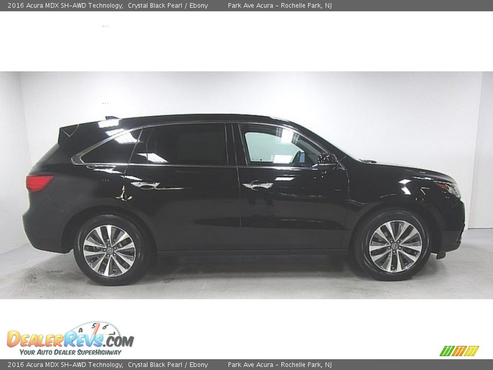 2016 Acura MDX SH-AWD Technology Crystal Black Pearl / Ebony Photo #6