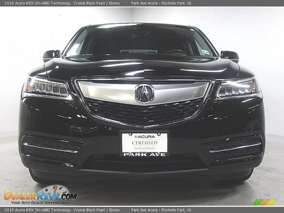 2016 Acura MDX SH-AWD Technology Crystal Black Pearl / Ebony Photo #8