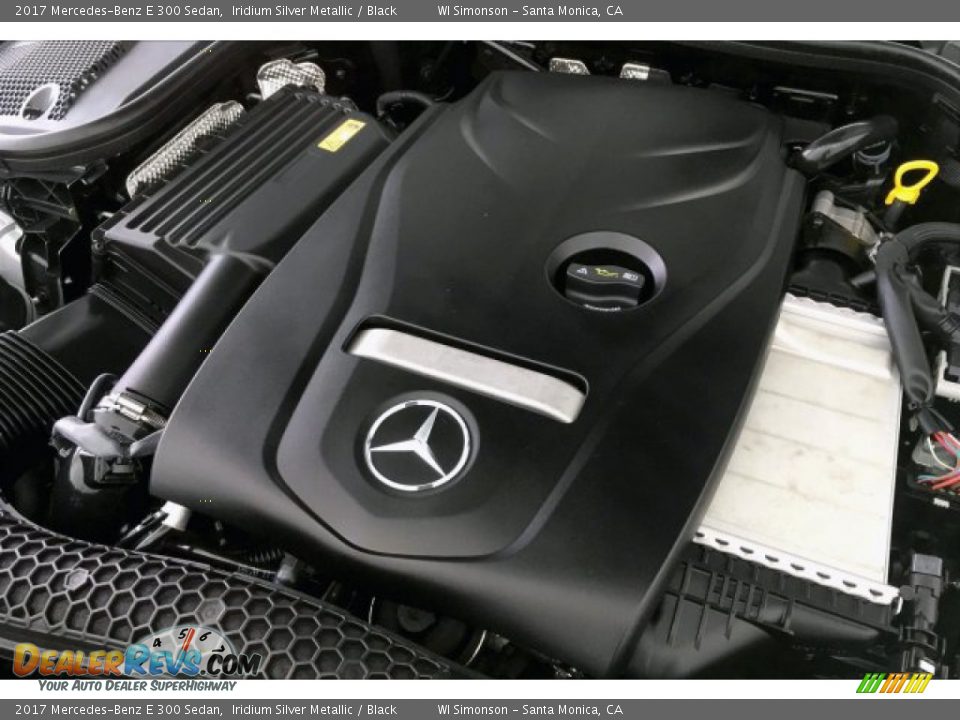 2017 Mercedes-Benz E 300 Sedan Iridium Silver Metallic / Black Photo #31