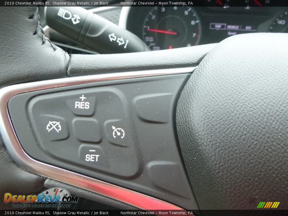 2019 Chevrolet Malibu RS Shadow Gray Metallic / Jet Black Photo #20
