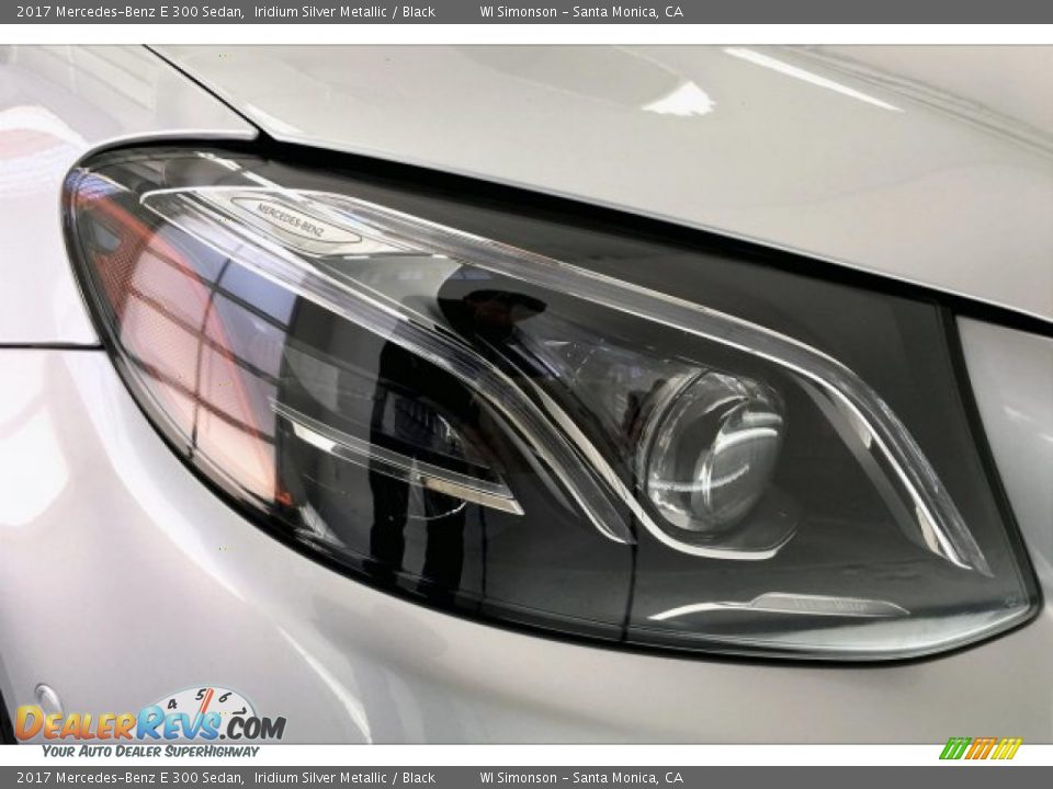 2017 Mercedes-Benz E 300 Sedan Iridium Silver Metallic / Black Photo #32