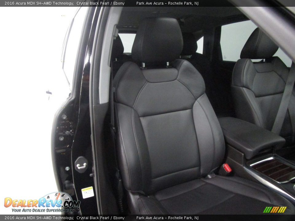 2016 Acura MDX SH-AWD Technology Crystal Black Pearl / Ebony Photo #18