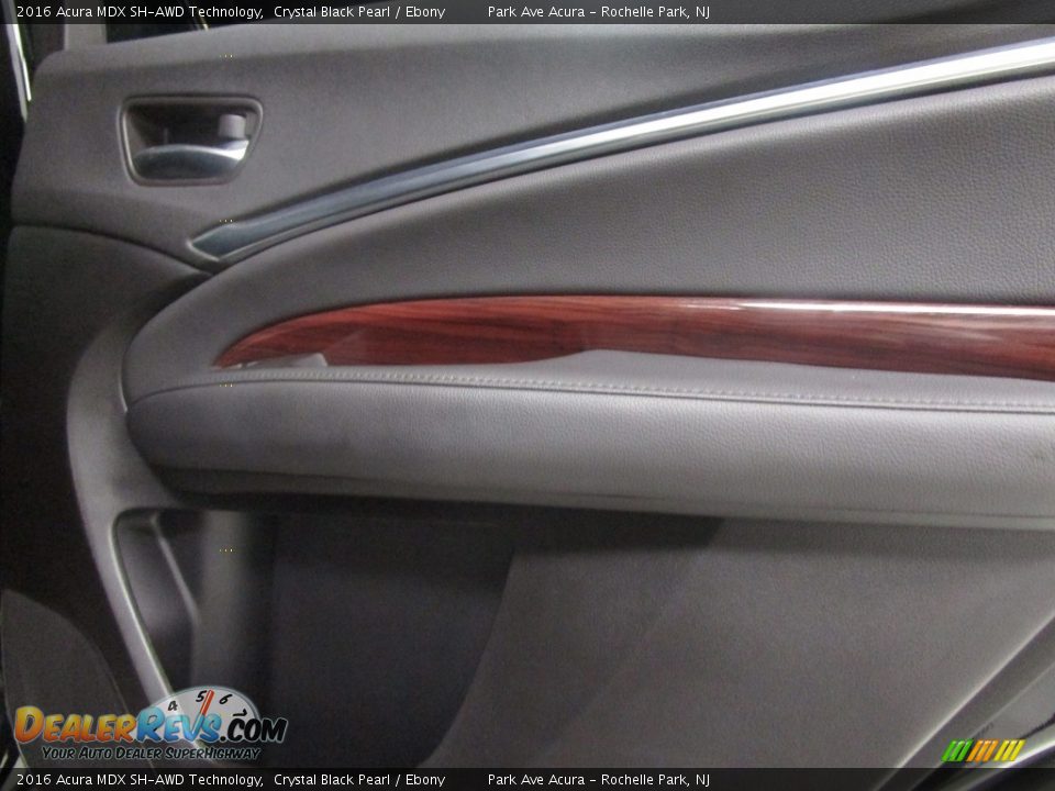 2016 Acura MDX SH-AWD Technology Crystal Black Pearl / Ebony Photo #20