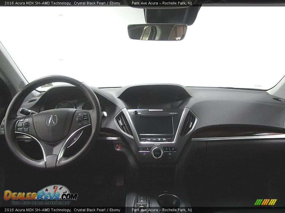 2016 Acura MDX SH-AWD Technology Crystal Black Pearl / Ebony Photo #28