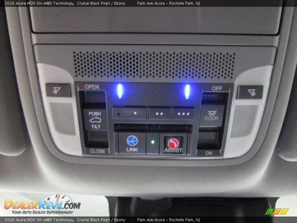 2016 Acura MDX SH-AWD Technology Crystal Black Pearl / Ebony Photo #33