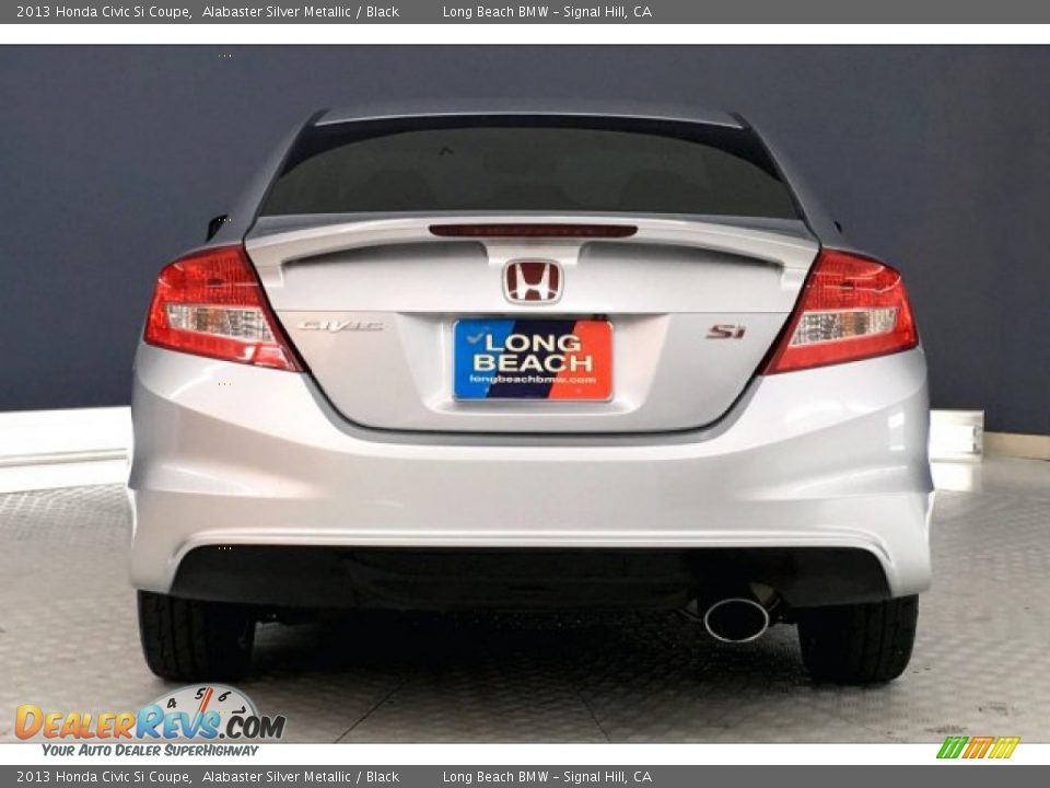 2013 Honda Civic Si Coupe Alabaster Silver Metallic / Black Photo #3