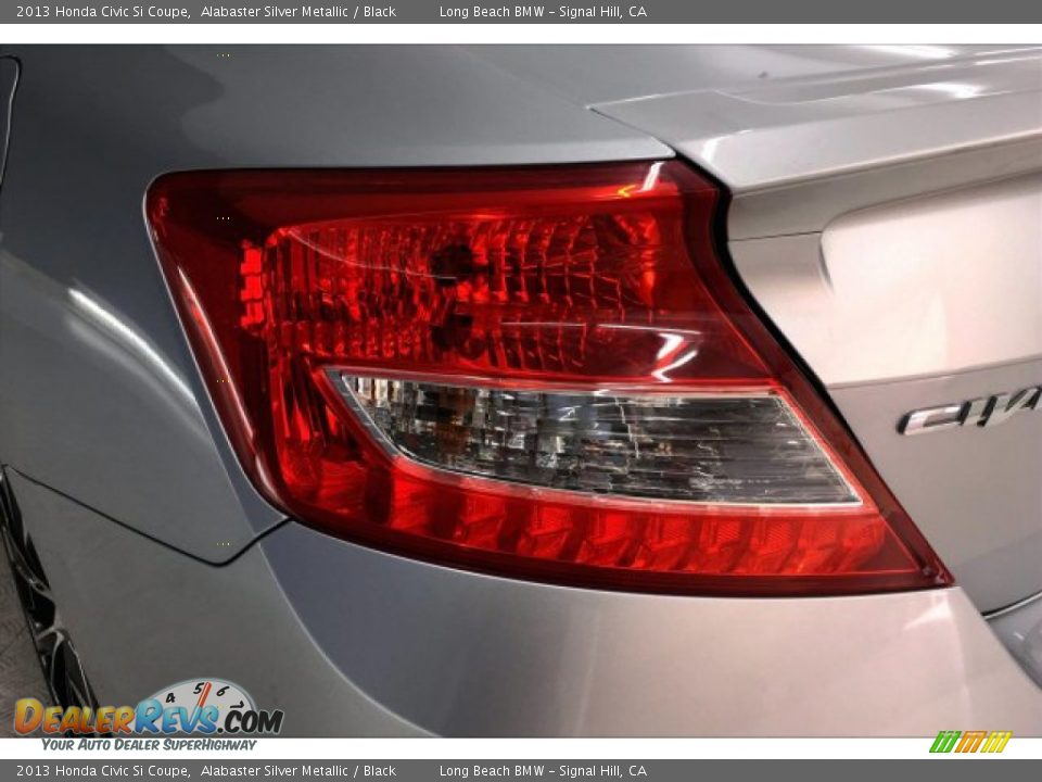 2013 Honda Civic Si Coupe Alabaster Silver Metallic / Black Photo #21