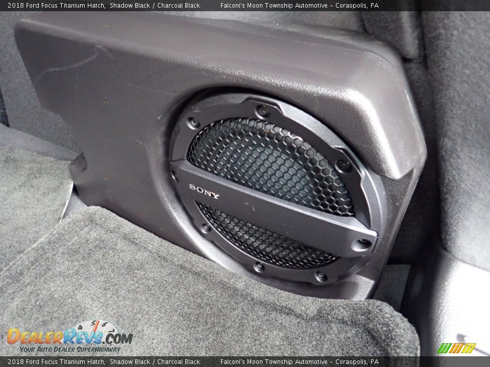 2018 Ford Focus Titanium Hatch Shadow Black / Charcoal Black Photo #5