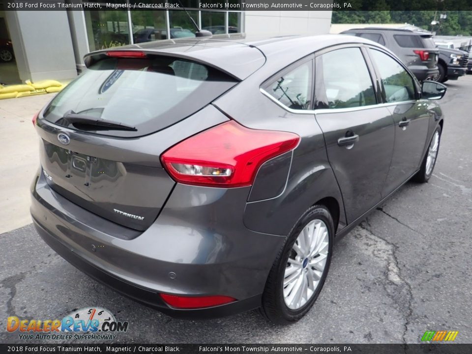 2018 Ford Focus Titanium Hatch Magnetic / Charcoal Black Photo #2