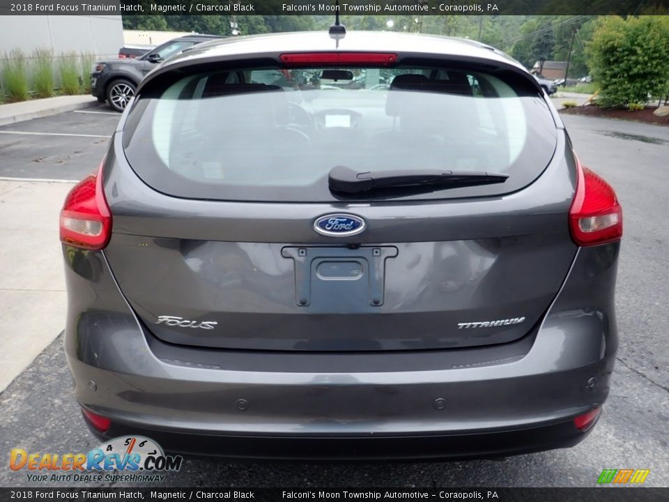2018 Ford Focus Titanium Hatch Magnetic / Charcoal Black Photo #3