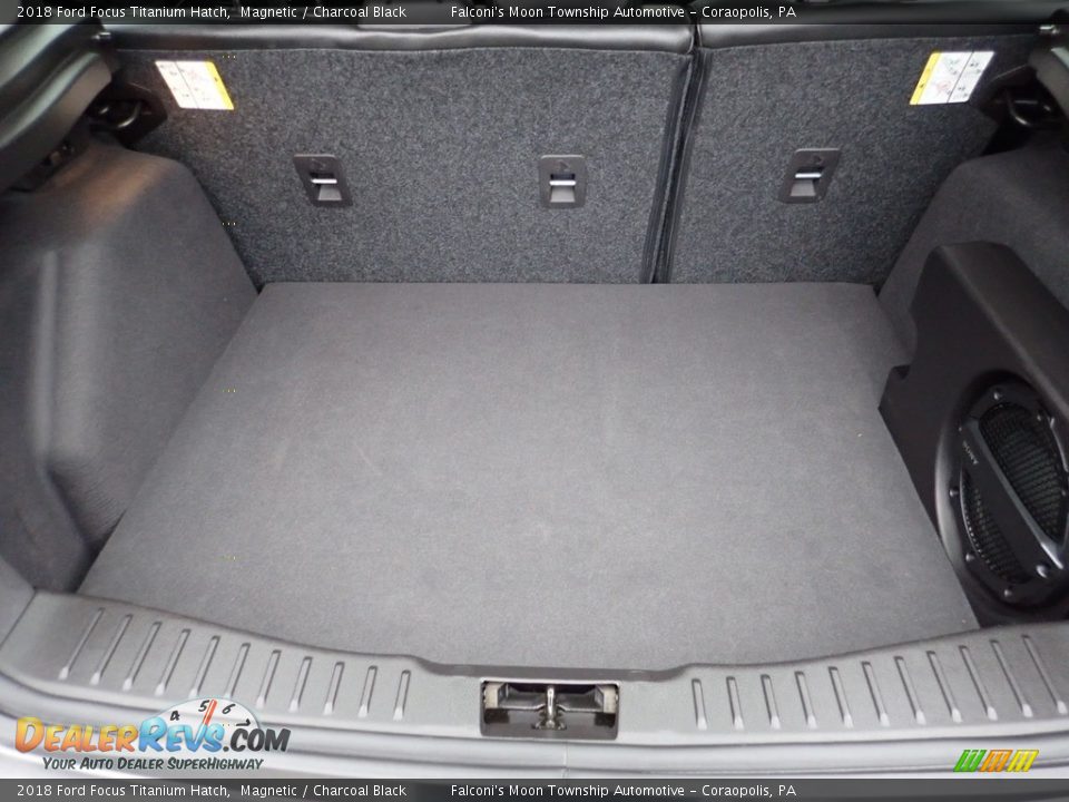 2018 Ford Focus Titanium Hatch Magnetic / Charcoal Black Photo #4