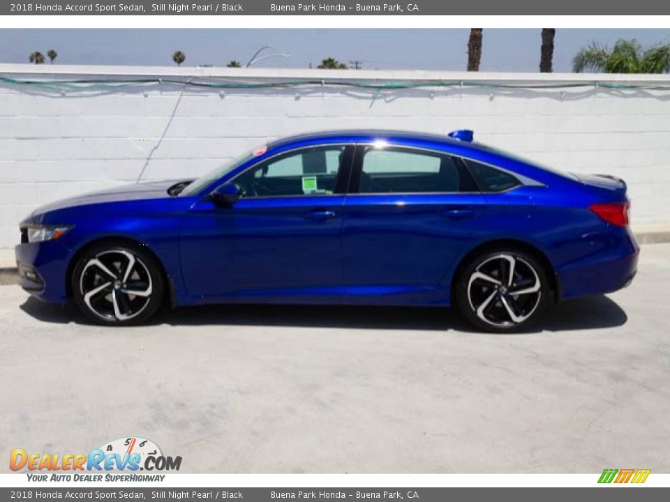 2018 Honda Accord Sport Sedan Still Night Pearl / Black Photo #8