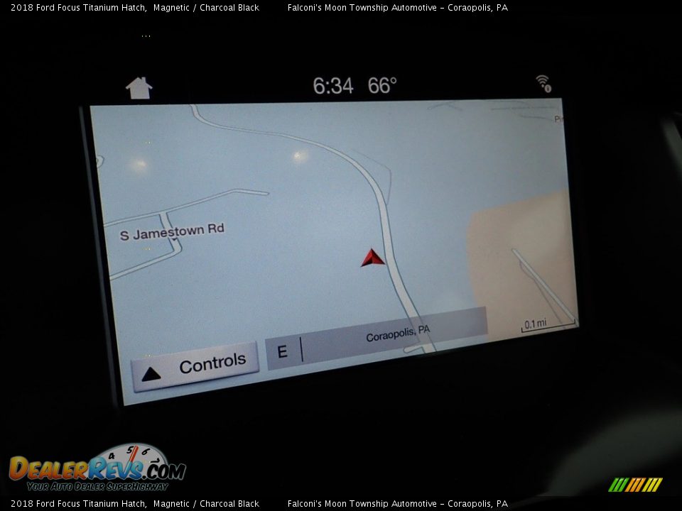 2018 Ford Focus Titanium Hatch Magnetic / Charcoal Black Photo #21