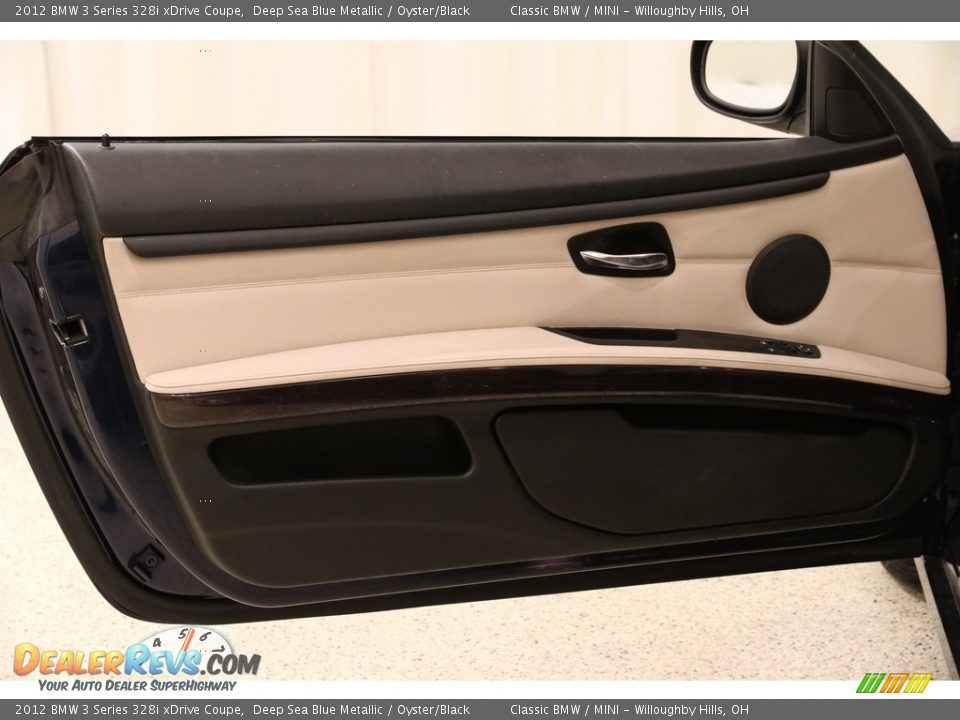 2012 BMW 3 Series 328i xDrive Coupe Deep Sea Blue Metallic / Oyster/Black Photo #4