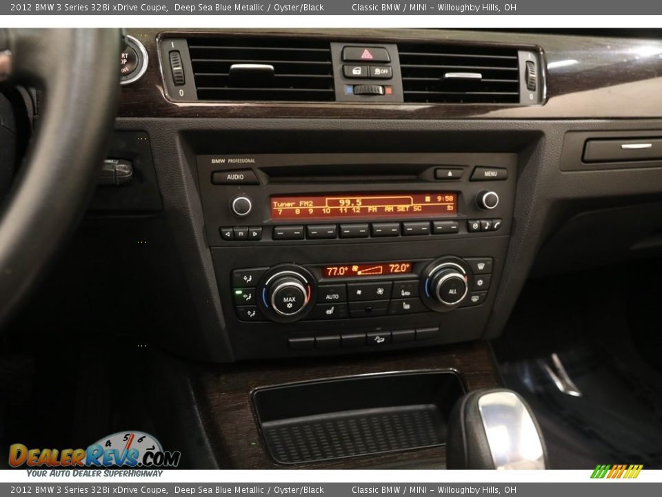 2012 BMW 3 Series 328i xDrive Coupe Deep Sea Blue Metallic / Oyster/Black Photo #9