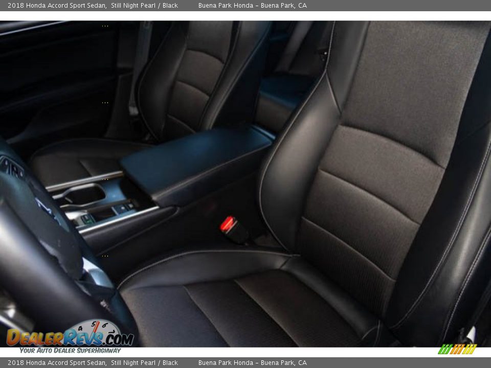 2018 Honda Accord Sport Sedan Still Night Pearl / Black Photo #16