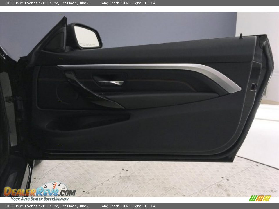 2016 BMW 4 Series 428i Coupe Jet Black / Black Photo #26