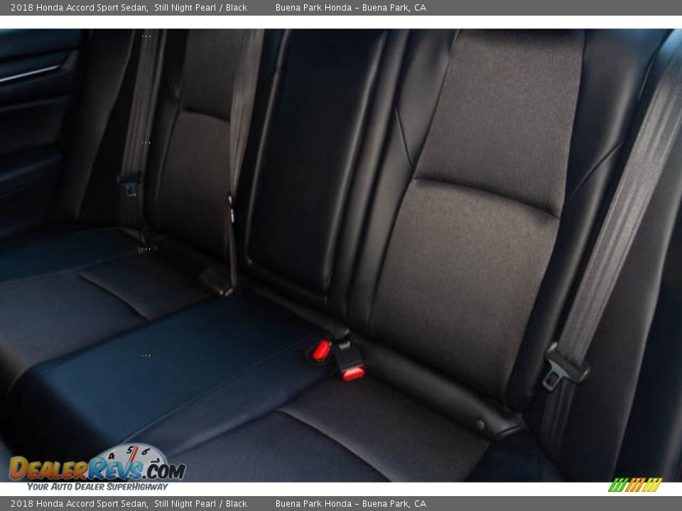 2018 Honda Accord Sport Sedan Still Night Pearl / Black Photo #17