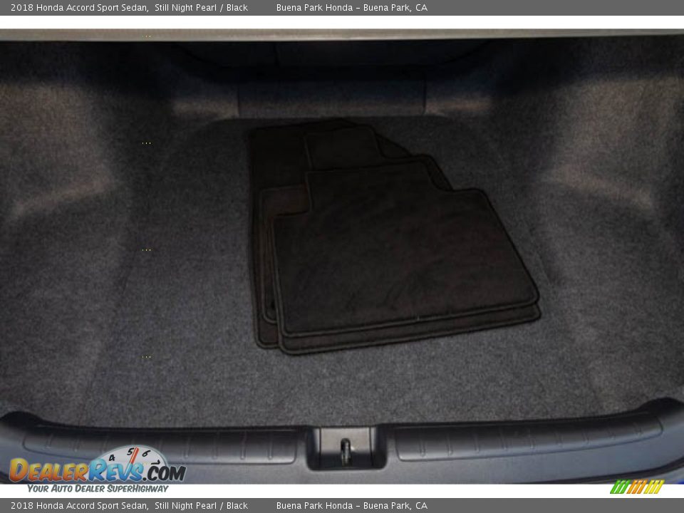 2018 Honda Accord Sport Sedan Still Night Pearl / Black Photo #18