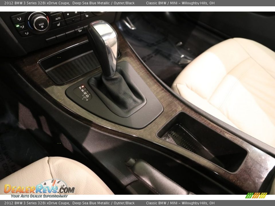 2012 BMW 3 Series 328i xDrive Coupe Deep Sea Blue Metallic / Oyster/Black Photo #12
