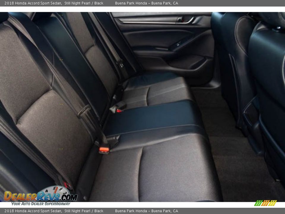 2018 Honda Accord Sport Sedan Still Night Pearl / Black Photo #19