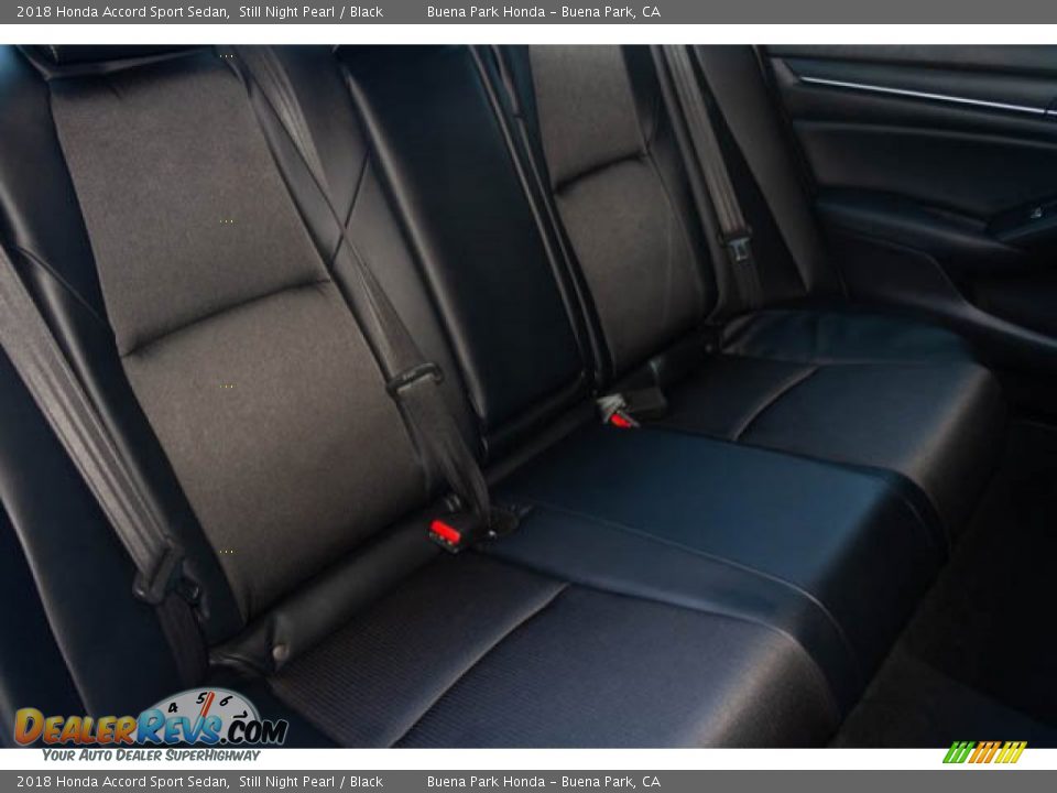 2018 Honda Accord Sport Sedan Still Night Pearl / Black Photo #20