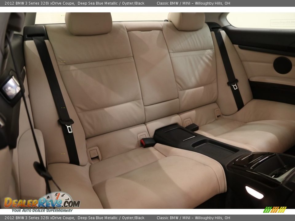 2012 BMW 3 Series 328i xDrive Coupe Deep Sea Blue Metallic / Oyster/Black Photo #14
