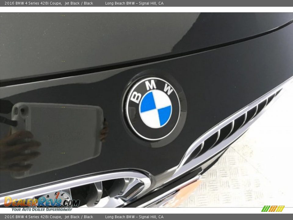 2016 BMW 4 Series 428i Coupe Jet Black / Black Photo #29