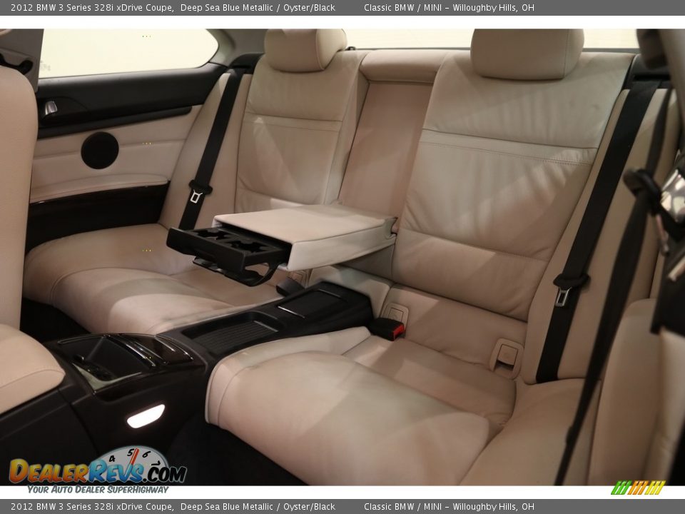 2012 BMW 3 Series 328i xDrive Coupe Deep Sea Blue Metallic / Oyster/Black Photo #16