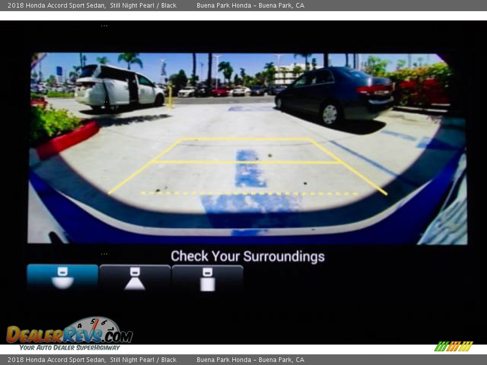 2018 Honda Accord Sport Sedan Still Night Pearl / Black Photo #24