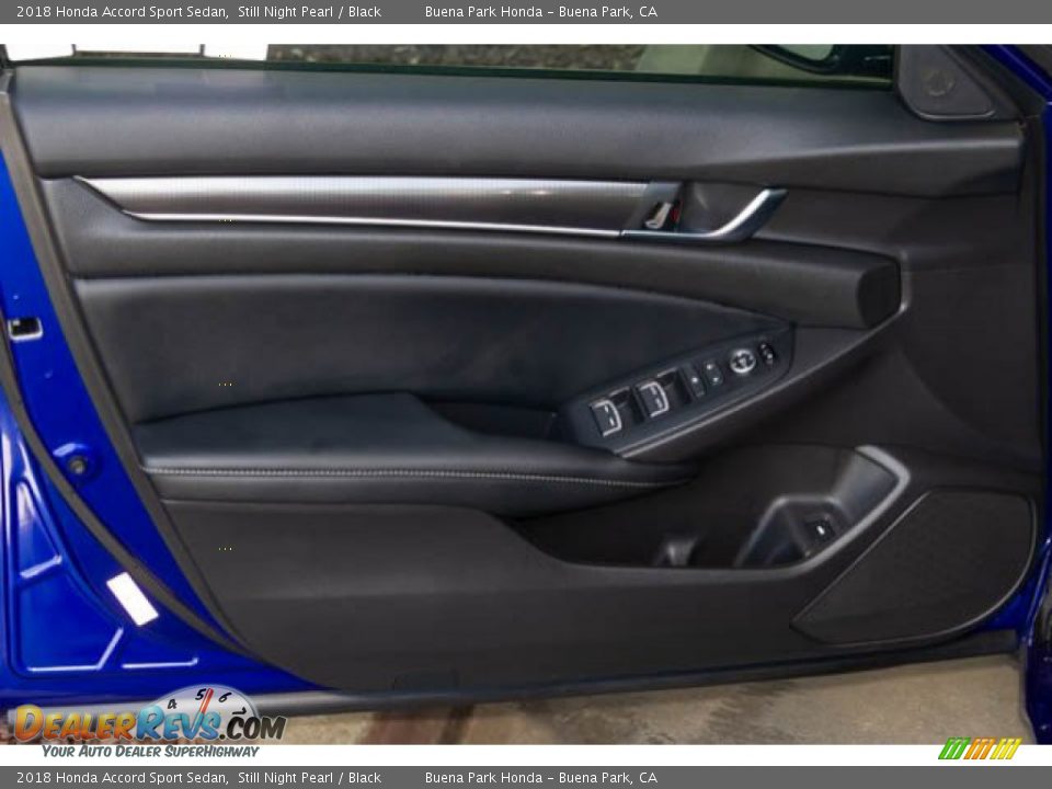 2018 Honda Accord Sport Sedan Still Night Pearl / Black Photo #26