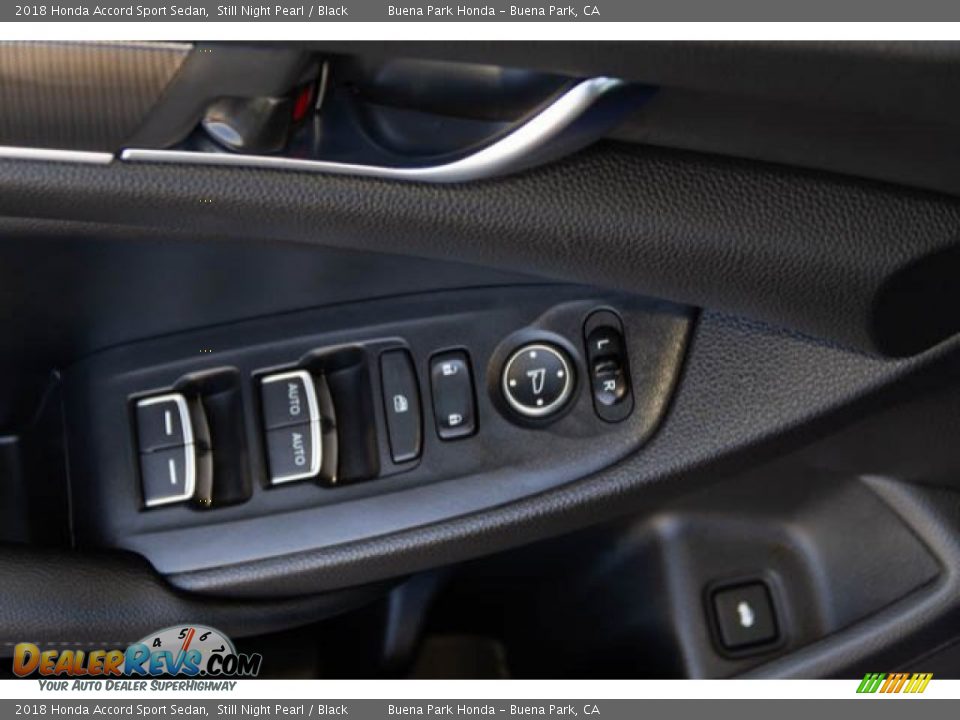 2018 Honda Accord Sport Sedan Still Night Pearl / Black Photo #27