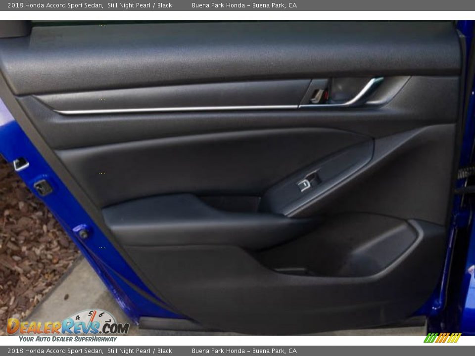 2018 Honda Accord Sport Sedan Still Night Pearl / Black Photo #28