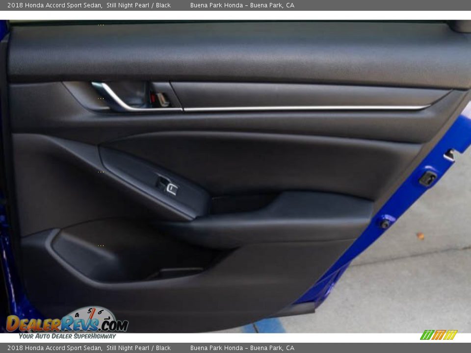 2018 Honda Accord Sport Sedan Still Night Pearl / Black Photo #29