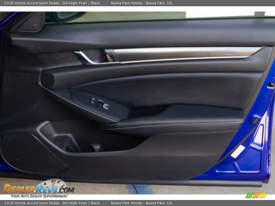 2018 Honda Accord Sport Sedan Still Night Pearl / Black Photo #30