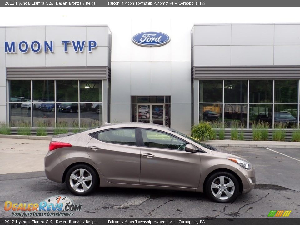 2012 Hyundai Elantra GLS Desert Bronze / Beige Photo #1
