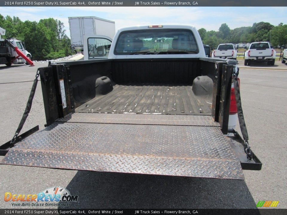 2014 Ford F250 Super Duty XL SuperCab 4x4 Oxford White / Steel Photo #13