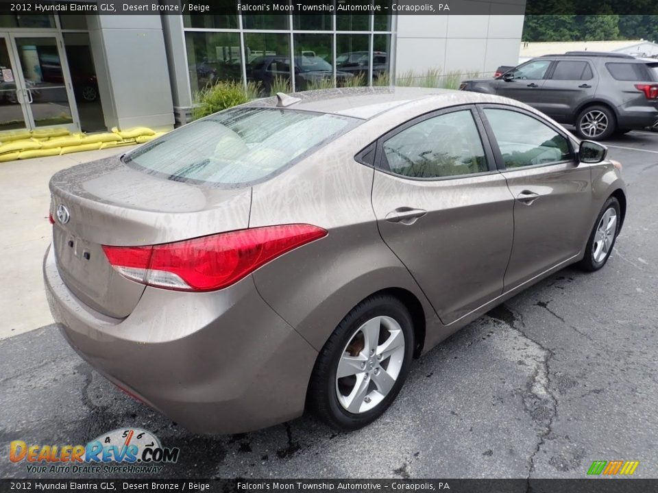 2012 Hyundai Elantra GLS Desert Bronze / Beige Photo #2