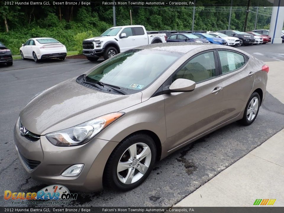 2012 Hyundai Elantra GLS Desert Bronze / Beige Photo #6
