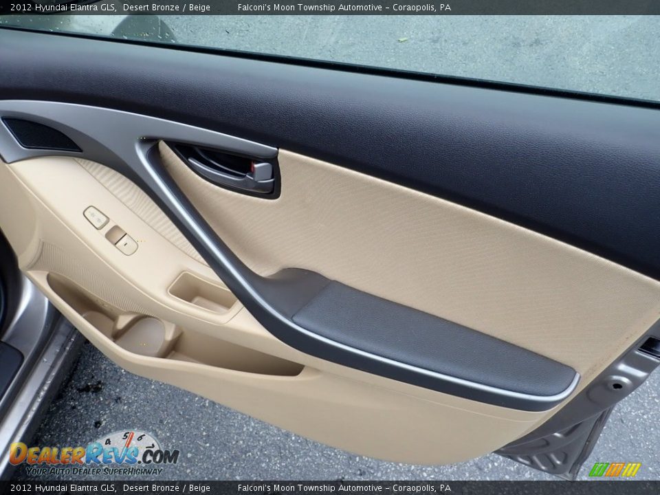 2012 Hyundai Elantra GLS Desert Bronze / Beige Photo #11