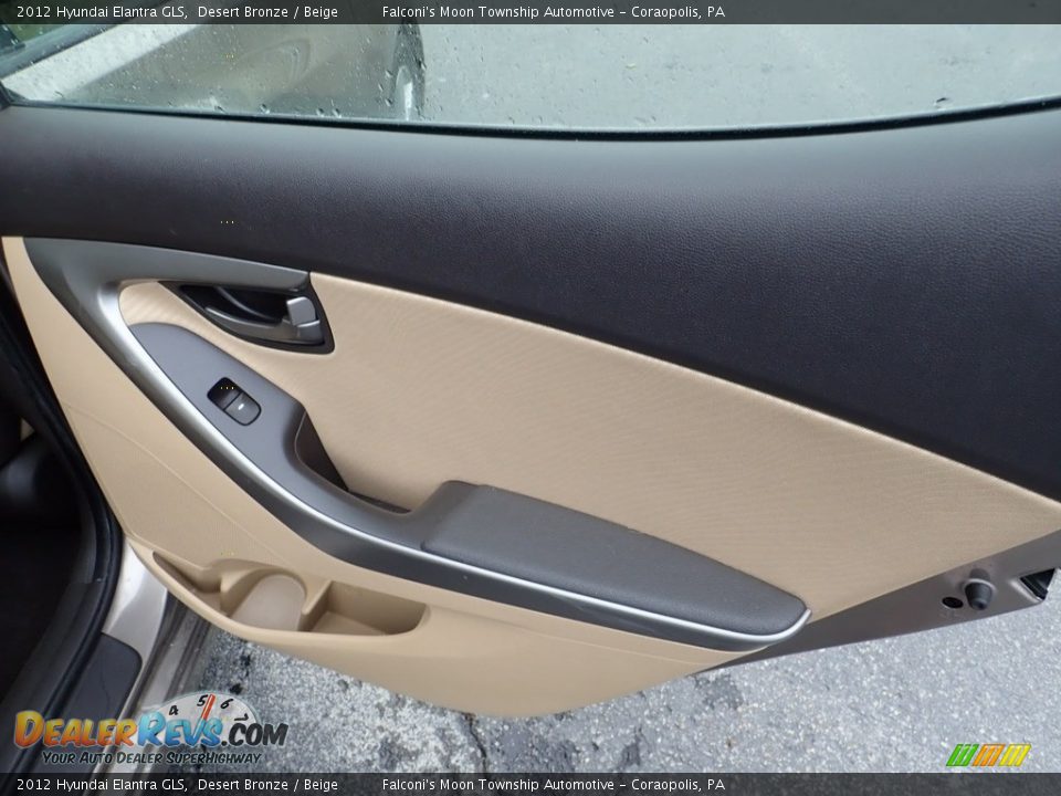 2012 Hyundai Elantra GLS Desert Bronze / Beige Photo #13
