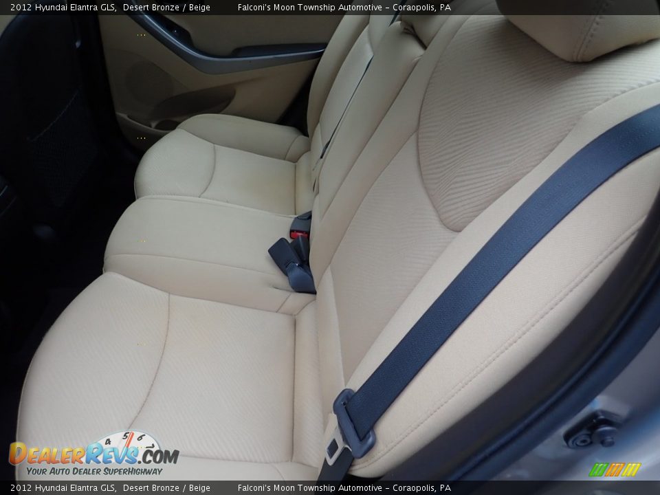 2012 Hyundai Elantra GLS Desert Bronze / Beige Photo #15