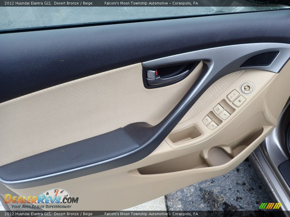 2012 Hyundai Elantra GLS Desert Bronze / Beige Photo #18