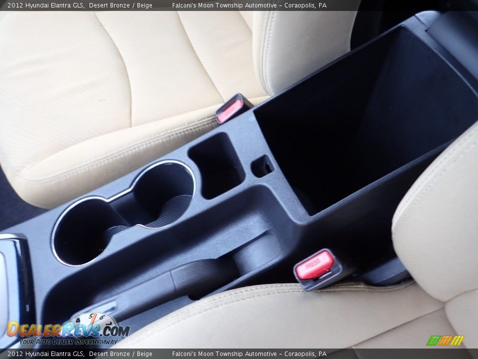 2012 Hyundai Elantra GLS Desert Bronze / Beige Photo #20