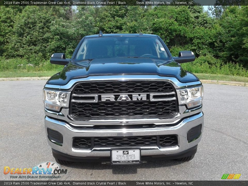 2019 Ram 2500 Tradesman Crew Cab 4x4 Diamond Black Crystal Pearl / Black Photo #3