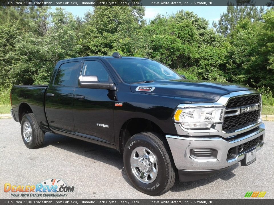 Diamond Black Crystal Pearl 2019 Ram 2500 Tradesman Crew Cab 4x4 Photo #4