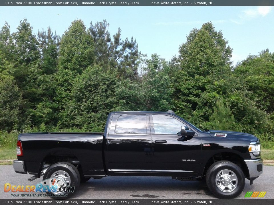 Diamond Black Crystal Pearl 2019 Ram 2500 Tradesman Crew Cab 4x4 Photo #5